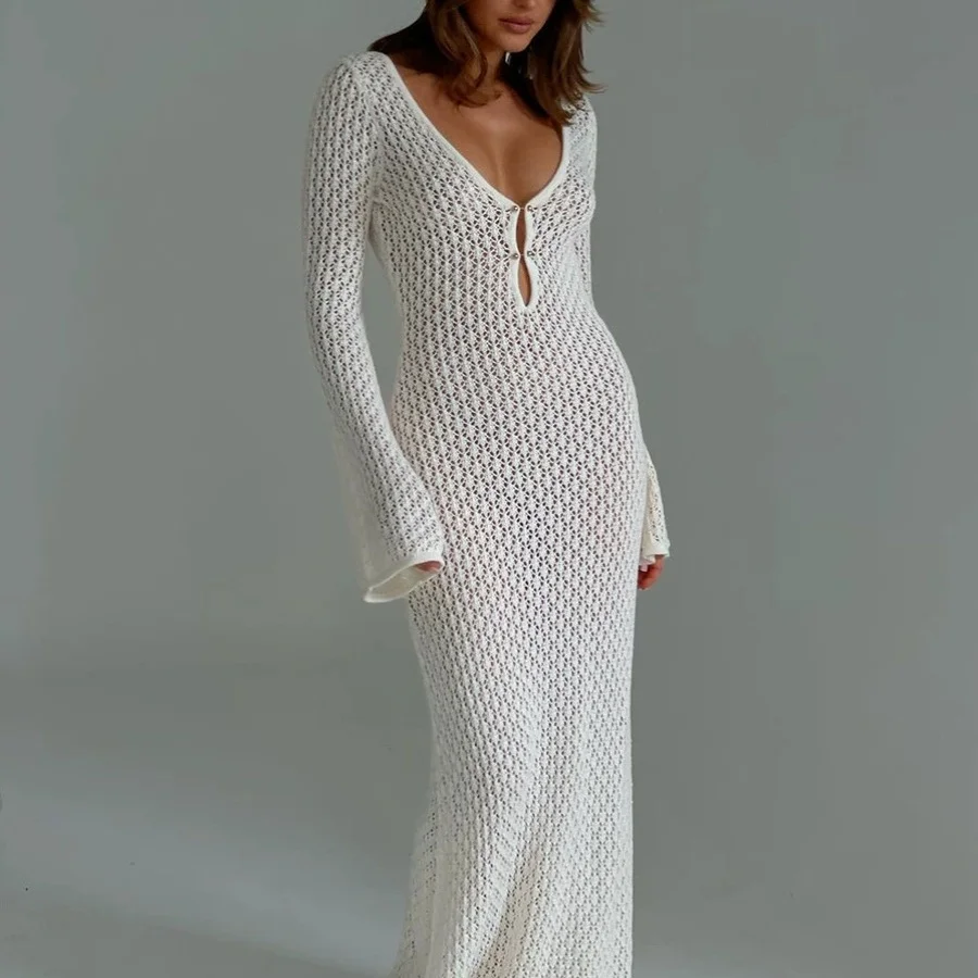 Sexy Knitted Beach … - image