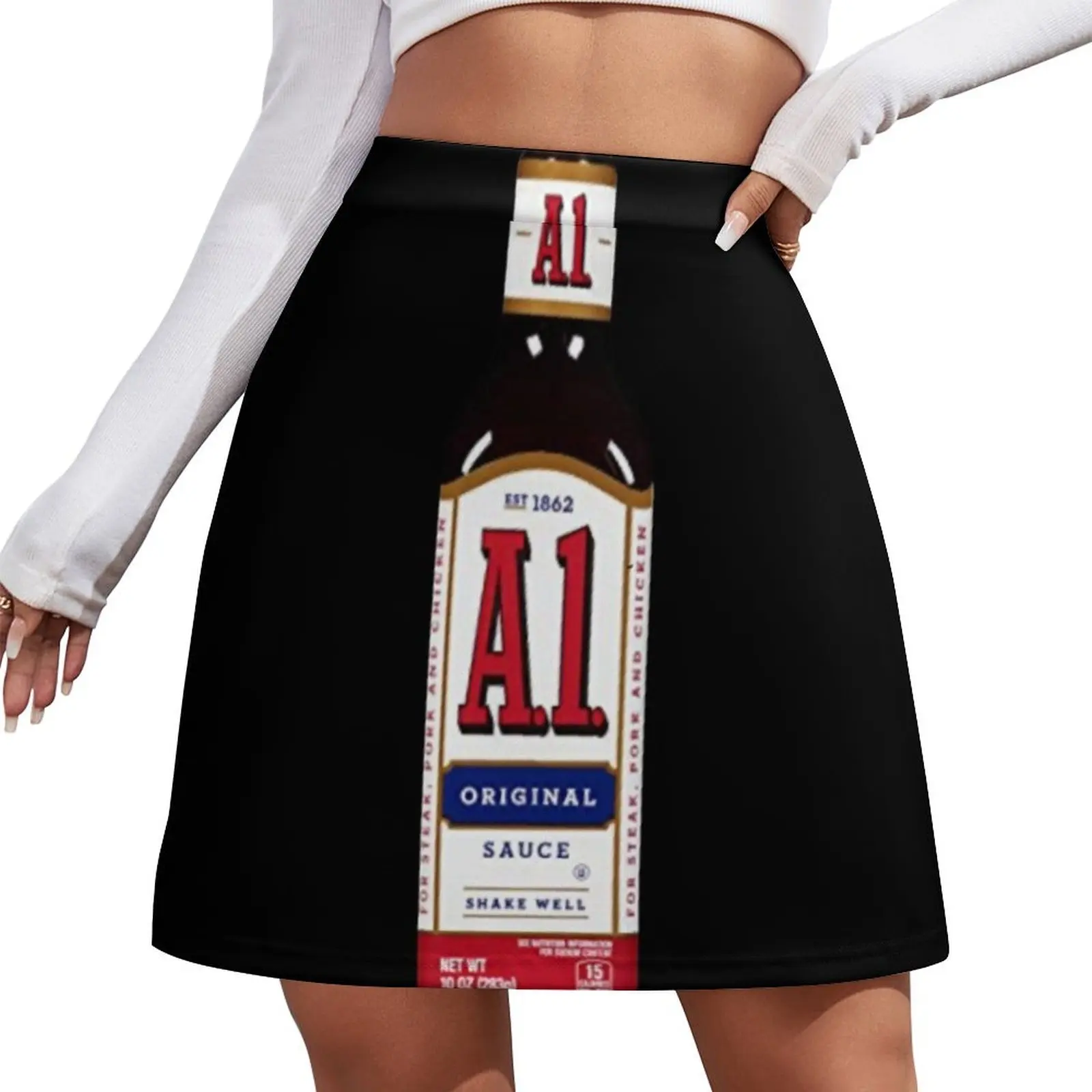 

A1 Steak Sauce Classic Mini Skirt summer clothes elegant social women's skirts fairy core Mini Skirt