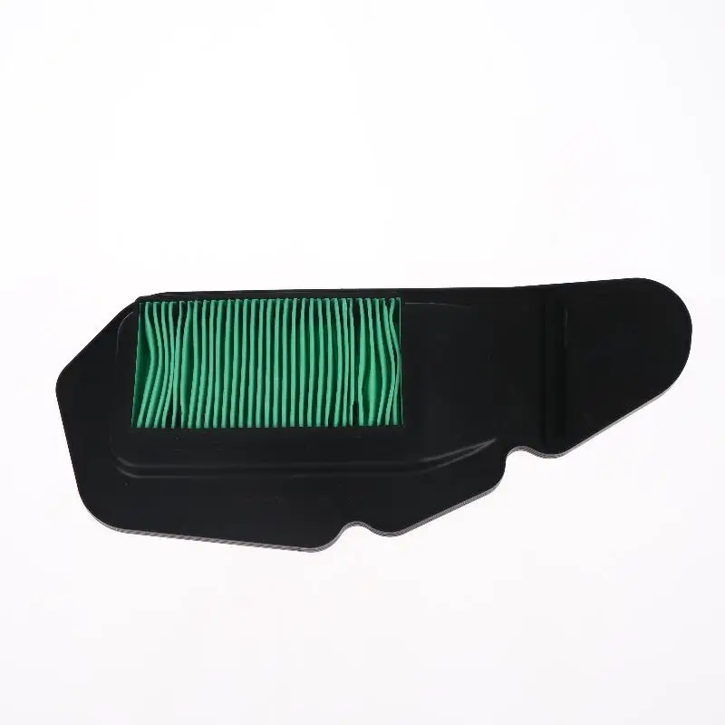 Green Motorcycle Air Filter Replacement: Parts High Flow Engine Intakes Cleaner Accessories