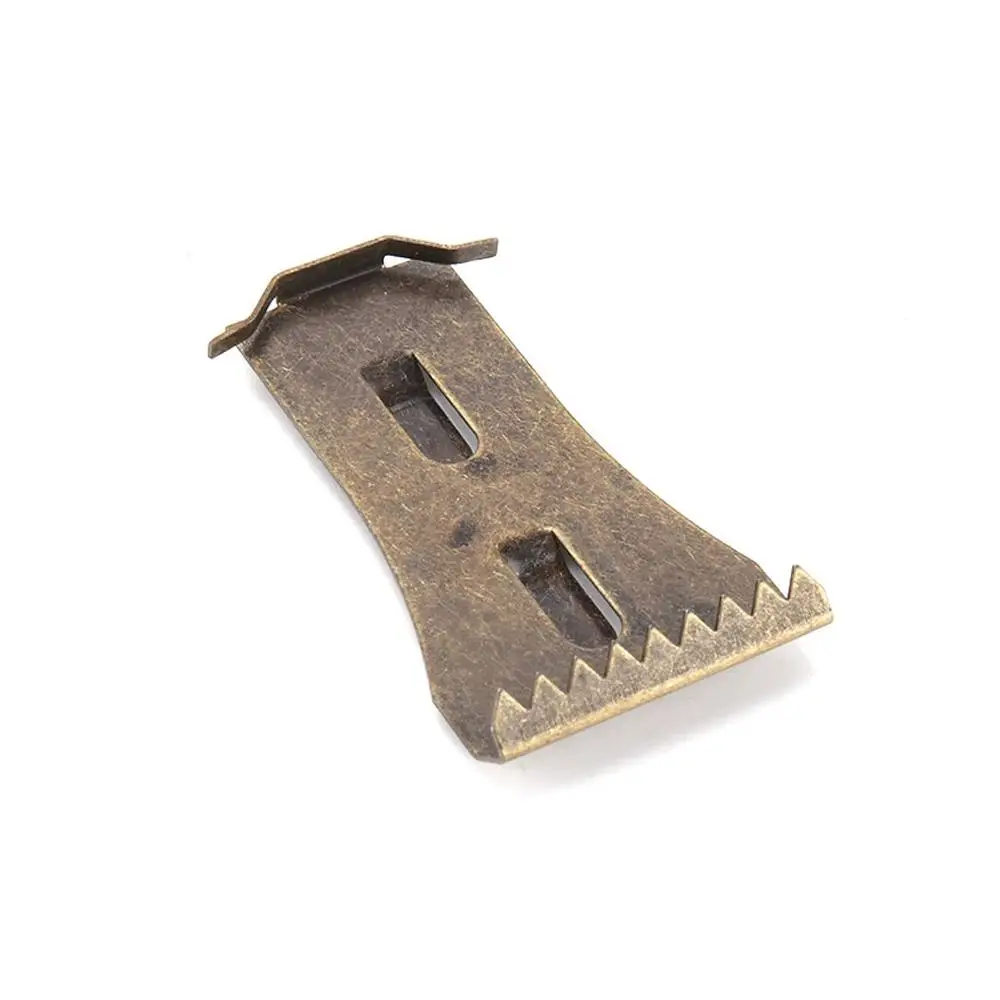 10 قطعة خطاف الطوب الأحمر العتيق شماعات الطوب مقاطع هوك قوية الثقيلة الصلب الصدأ برهان للتعليق إطارات الصور ديكور #5