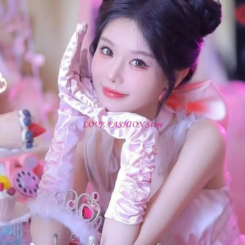 

2pcs ежедневные офисные перчатки для торговых перчаток модные интернет -перчатки для гал -газа и офисной одежды Y166