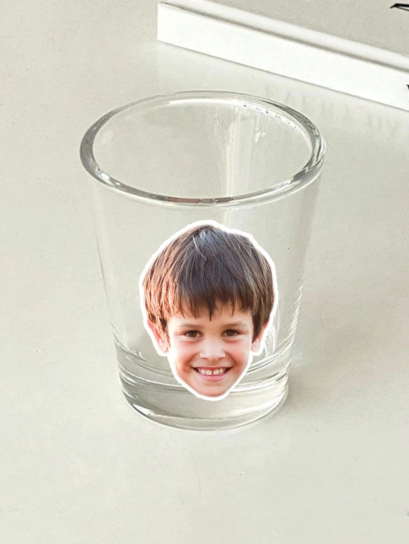 30-300Pcs Custom Photo Stickers For Kids, Customized Face Confetti Cup Stickers, Personalized Your Photo Sticker Die Cut