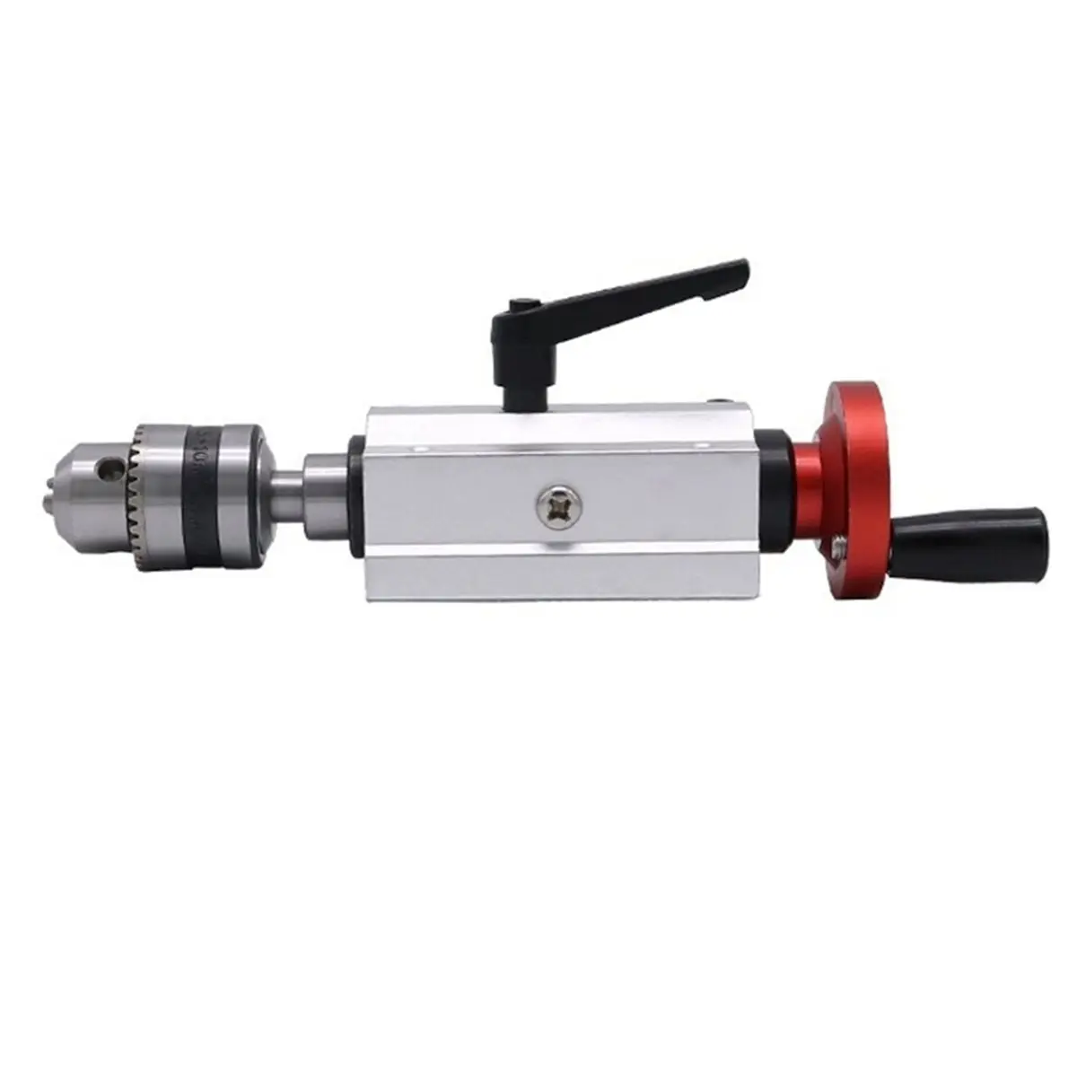 【مجموعات】لملحقات مخرطة النجارة B12 تشاك-مركز مباشر للمخرطة الصغيرة الممتدة مع مقعد علوي قابل للسحب #5