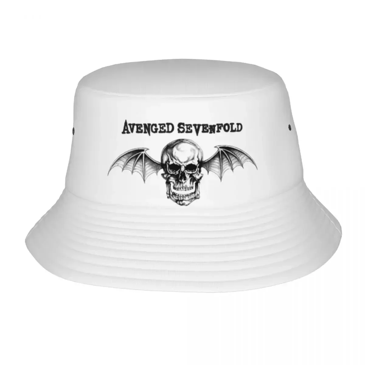 

Girl Bucket Hat Avenged Sevenfold Skull Hot Summer Headwear UV Protection Sport Fishing Cap A7x Session Hats Birthday Gift