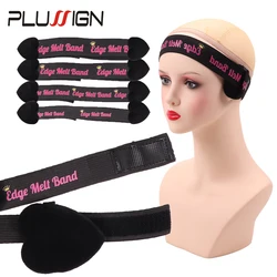 Elastic Bands For Wig Lace Front Wig Edge Band With Puff Lace Melting Wigs For Laying Baby Hair Wig Headband Wrap To Lay Edges