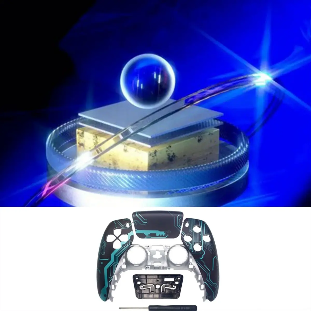 A72Z For Elite Gamepad BDM-010 1Rd Generation Version Front Cover Gamepad Replacement Top Cover Replacement Refit Part,A