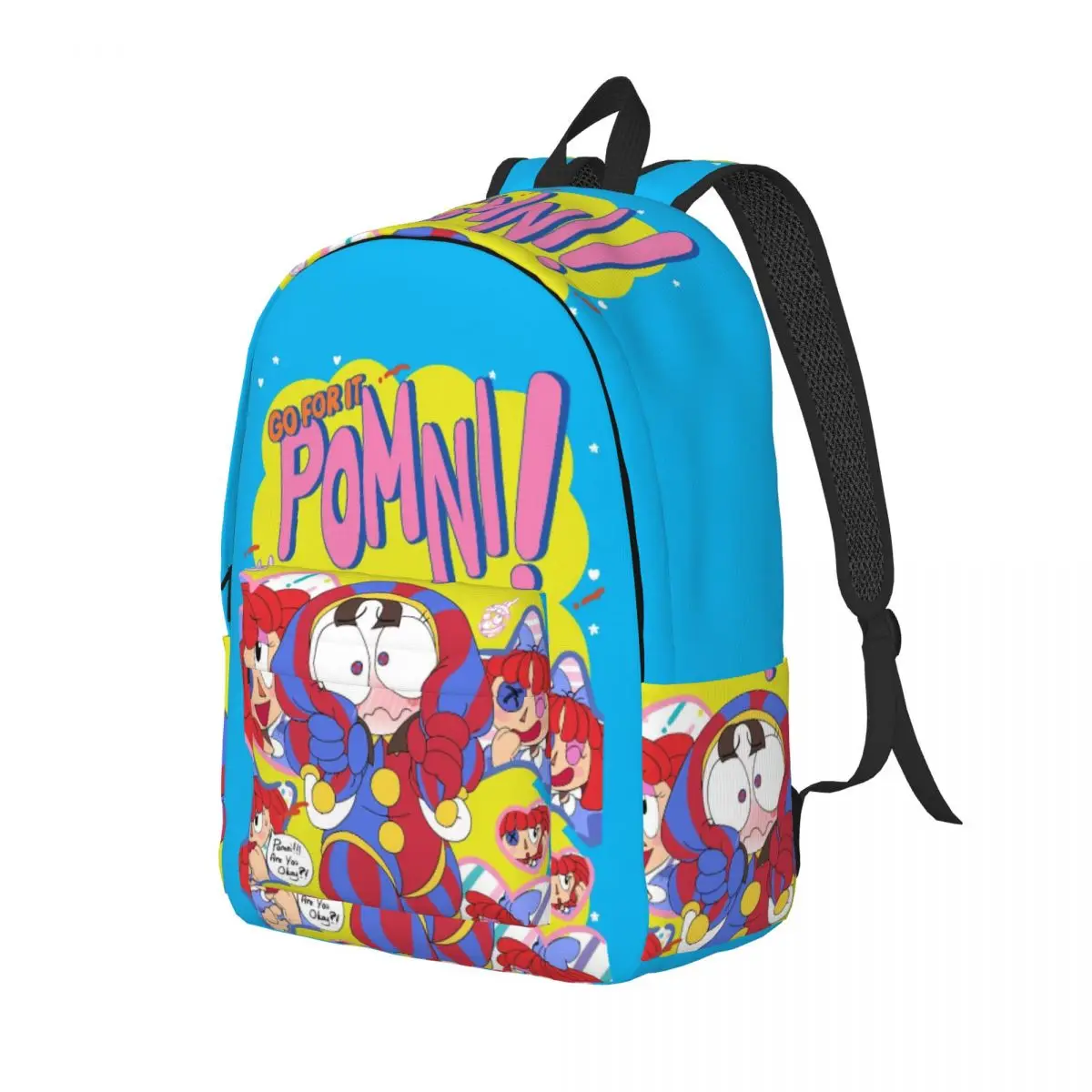 The Amazing Digital Circus Backpack Middle High College School Student Book Bags Teens Daypack Gift