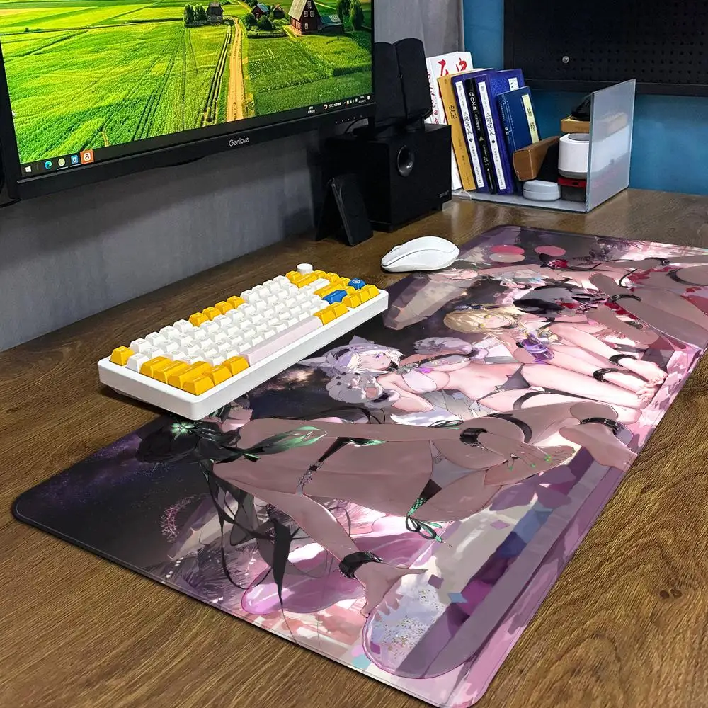 Bodhi Wushushenghua Mouse Pad XXL Computer Accessories Large Keyboard Laptop Table Pad The New Product Gamer Gaming