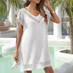 Pareo Beach Dress saidas de praia Summer Outlets Black Cover Up for Women Luxury Bath Exits Woman vestidos para as mulheres 2023