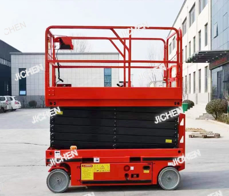 

Fully self-propelled lift, aerial work climbing car, small electric hydraulic mobile scissor lift platform