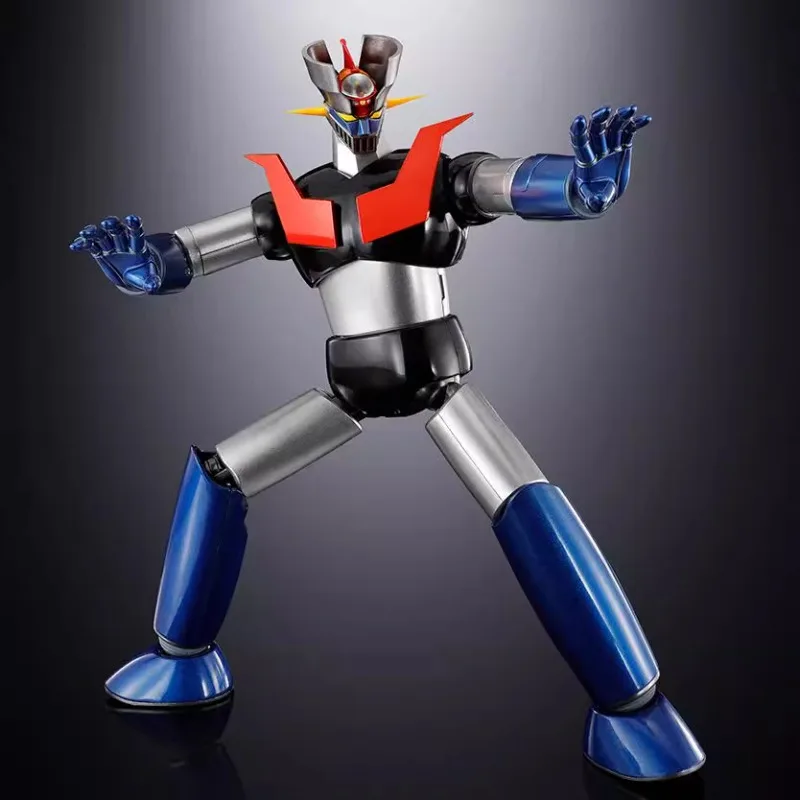 Bandai Genuine Collectible Figure Model GX-117 MAZINGER Z Enhanced KAKUMEI SHINKA SOUL OF CHOGOKIN Anime Action Toys Gift Kid