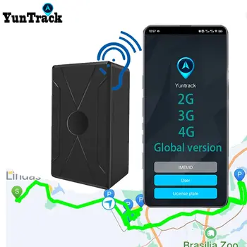 Globální 3G 4G auto magnet GPS tracker volání hlasový monitor start stop automatický SMS alarm sledování lokátor 4 pracovní režimy bezplatná platforma 8 nejlepší prodej SMS autoalarm - №8