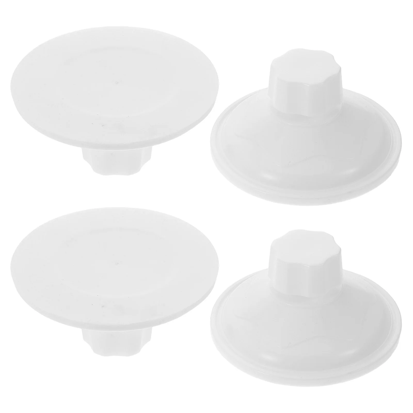 4 Stück Katzen-Hängematten-Saugnäpfe, 85 mm, robuste Gewindehalterung für Fensterstangen, sicherer Haustier-Rest-Ersatz, starker Halt, feuchtigkeitsspendend