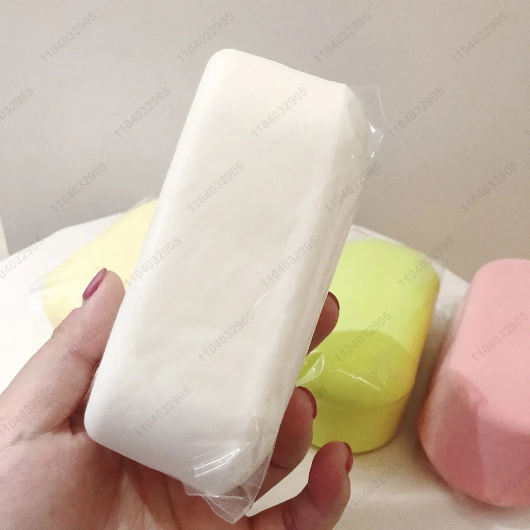 Rice Cake Bar Squishy Slow Rising Squishy Sponge Cake Colorful Slow Rebound Squeeze Toy Anti Stress Release Hand Relax Toy