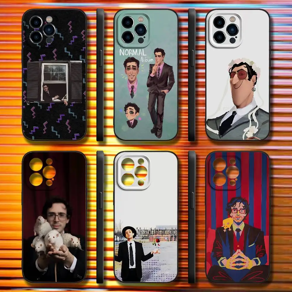 The Normal Album W-Will W-Wood Black Soft Phone Case For iPhone 17 16 15 14 13 12 11 Pro Max Mini Plus E SE Shell Printed