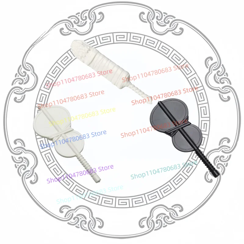 MOC Bouwstenen Groot Mes en Fan Mini Figuur Assemblagemodel Display Anime Cartoon Accessoirepakket Speelgoed Collectible Gift