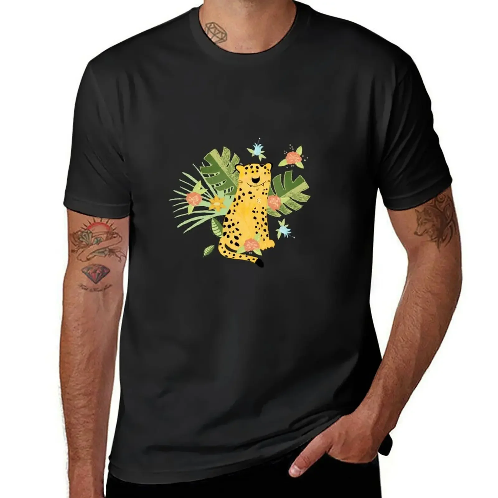 Jungle Adventure T-Shirt blanks street wear anime t shirts for men graphic