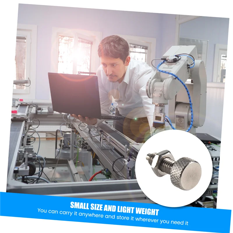 مكبس زنبركي قابل للسحب يدويًا من ABGR مع مقبض مخرش من الفولاذ المقاوم للصدأ قفل من نوع M6 دبابيس تحرير لصندوق الأدوات المتداول