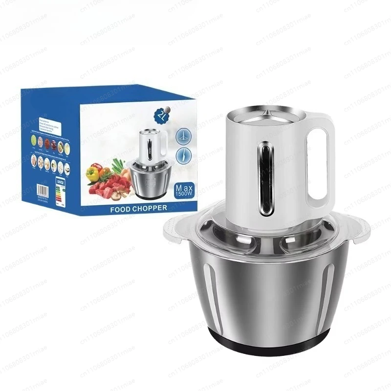 Wholesale new electric meat grinder, large capacity, stainless steel material, suitable for home use 20pcs