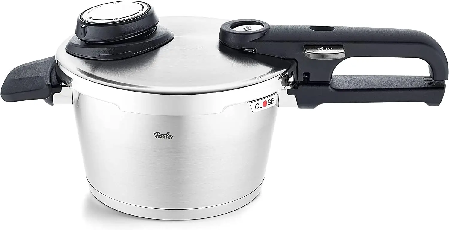 Premium Pressure Cooker with Steamer Insert, 4.8 Quart