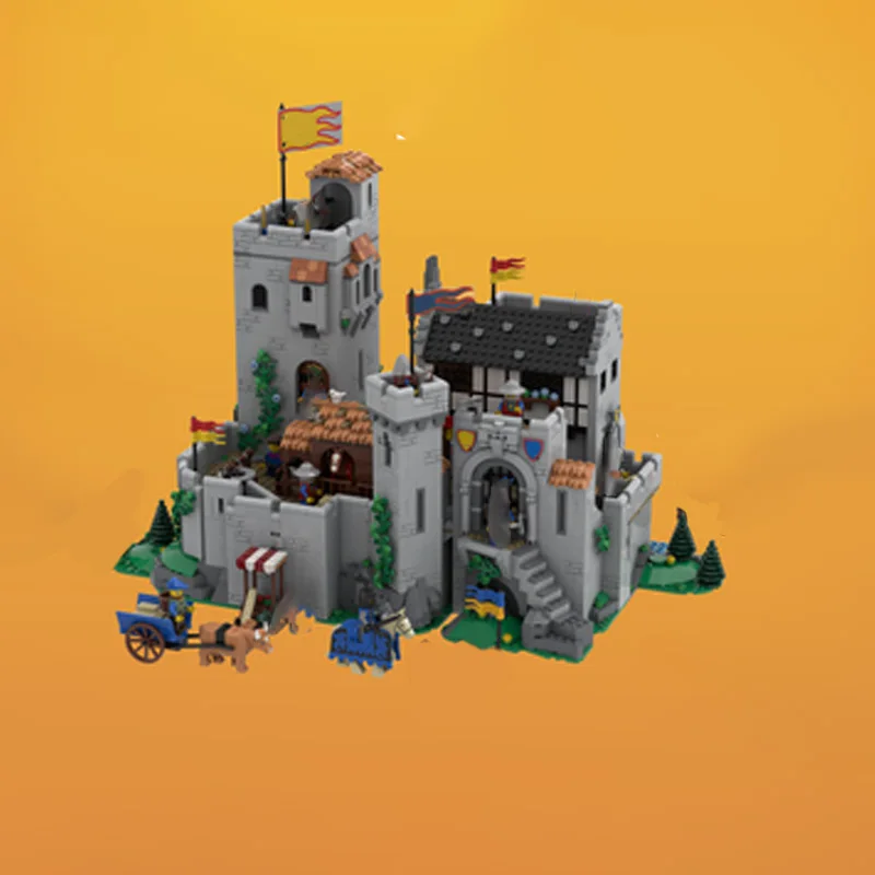 2348 PCS City Engineering Configurable Castle - Part 2 MOC Aanpasbare modulaire bouwsteen Creatief doe-het-zelf-speelgoed voor jongens Verjaardagscadeau