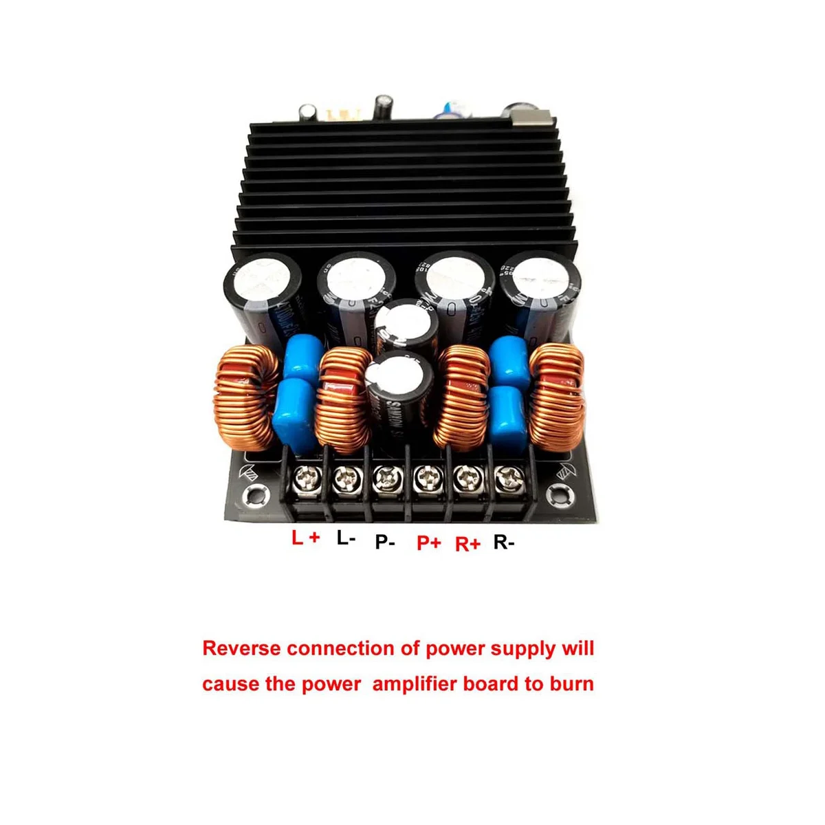 A57G-Upgraded TPA3255 2.0 DC19-40V PBTL 600W 315W + 315W Stereo Class D Digital High Power HiFi Amplifier Board(Without)