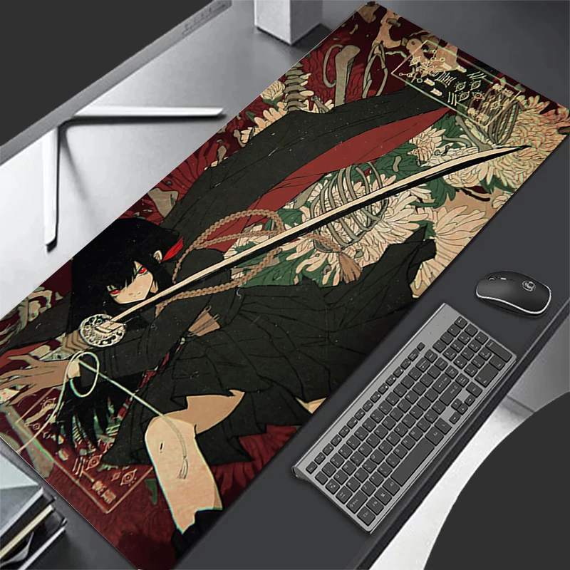 Mousepad Pattern HD Game Pad Rubber Mouse Pad PC Accessories Desk Mat Non Slip Office Table Mat Gamer Anime Girls Keyboard Pad