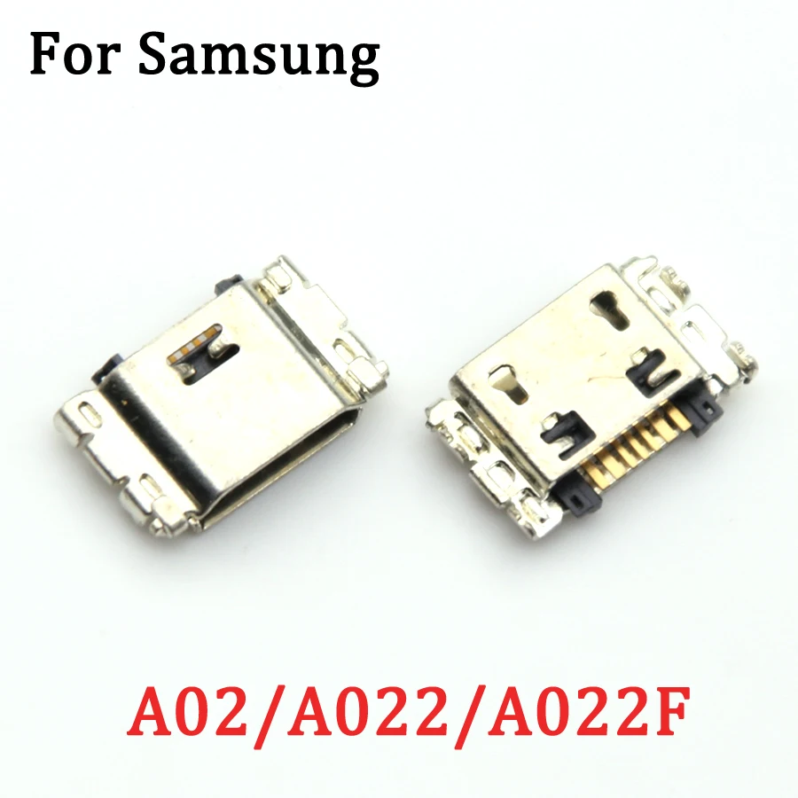 2Pcs For Samsung A20 A30 A50 A70 A51 A71 A21s A01 A30s A50s A20s A11 A21 A31 A52 Type-C USB Charger Jack Connector Charging Port