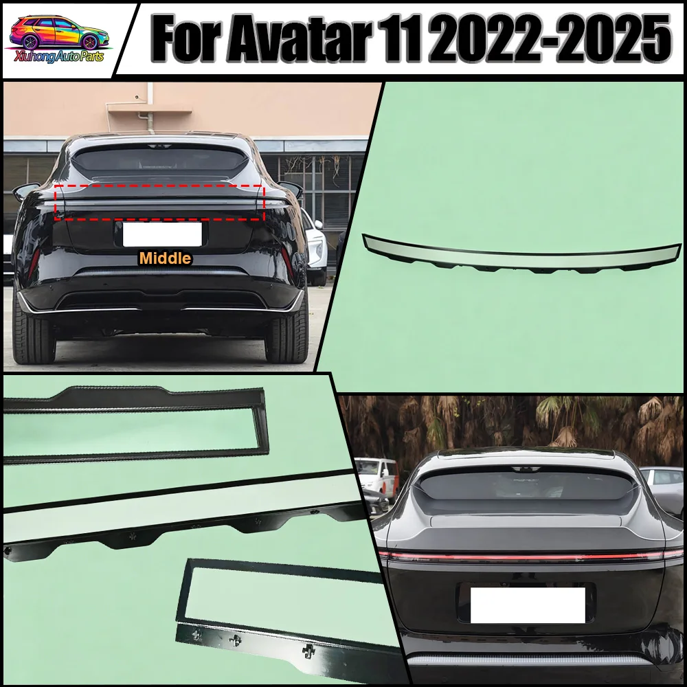 

Through Tail Light Cover Car Rear Taillamp Glass Lamp Transparent Lampshade Shell Taillight Cover 2022 2023-2025 For Avatar 11
