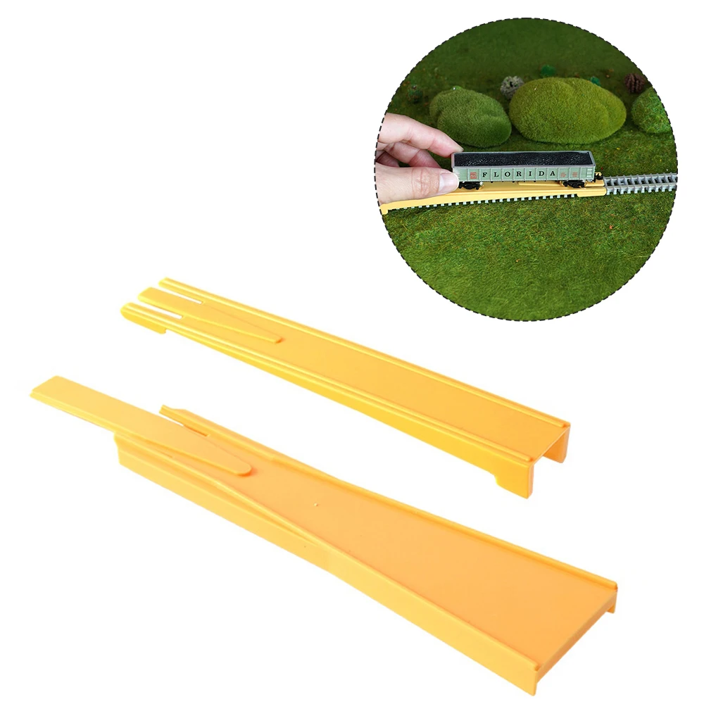One-Button Model Train Track Mounting Tool, Compact Lightweight Helper for HO 1:87 & N 1:160 Scale High-Speed Rail Model Tools