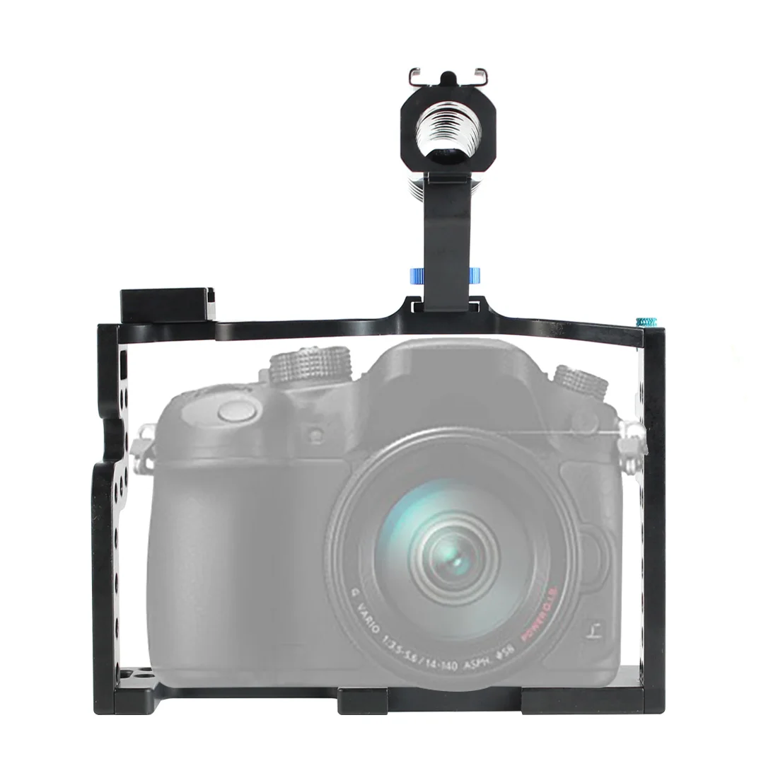 Kamera Käfig Rig GH3 GH4 GH5 Schutz Gehäuse Fall Top Griff Grip für Panasonic Lumix DSLR Video Stativ Verlängerung Kit – Detail 12