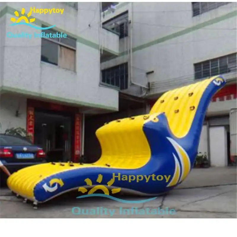 Factory Direct Inflatable Seesaw Toys Big Size Floating Water Totter For Kids