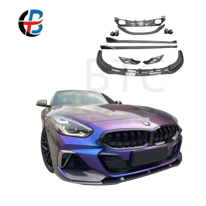 BTC Werks preis Kohlefaser-Bodykit Für 2019-2023  Z4 G29 bis AC Style Front lippe Heck diffusor Seitens ch weller Spoiler