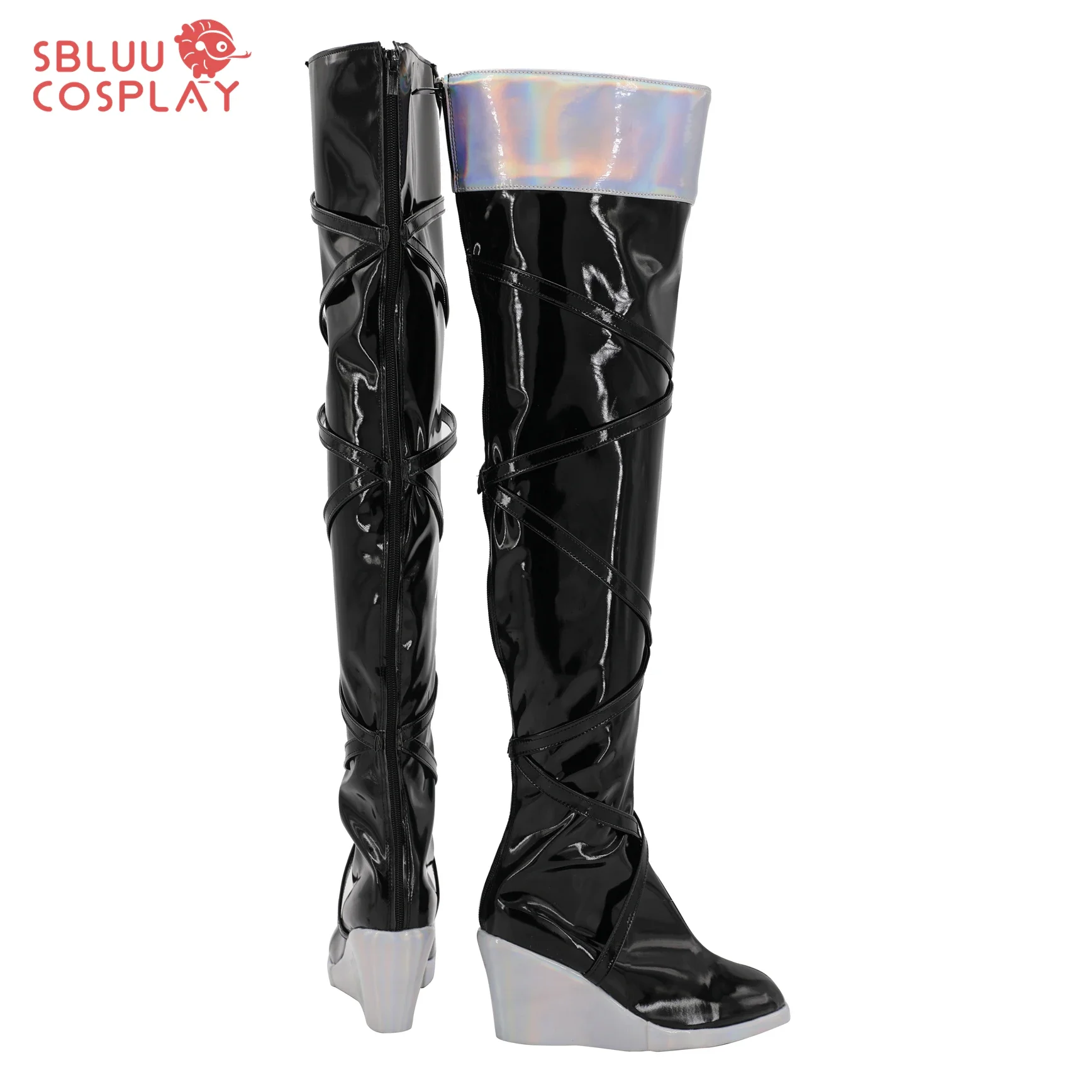 2025SBluuCosplay Spiel LOL Seraphine Cosplay Schuhe Stiefel