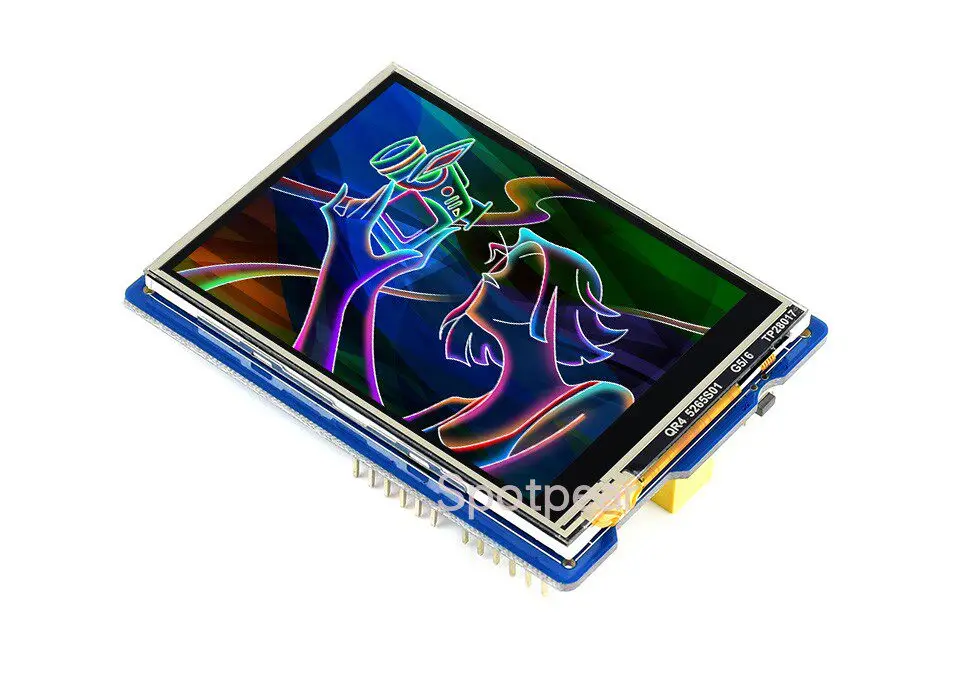 2.8 inch Resistive Touch Screen 320 By 240 Resolution