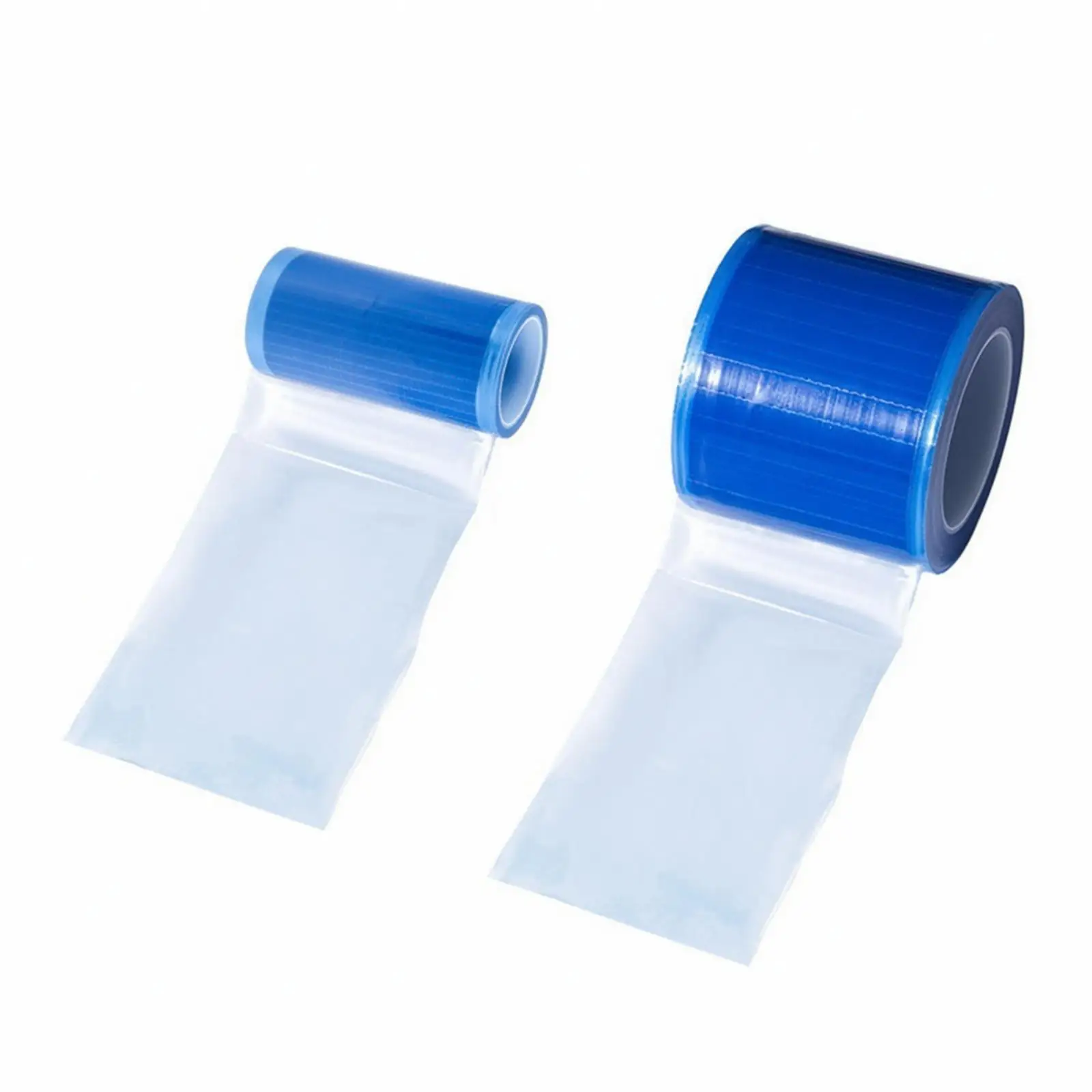 Self Adhesive PE Protective Film Roll 2 Pack Perforated Guard Sheets for General Surface Protection Hospitality Travel Use