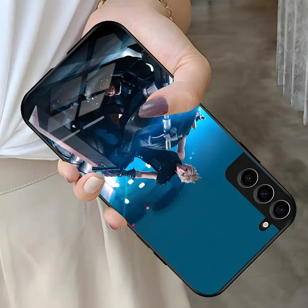 G-Game Final Fantasy Phone Case For Samsung A27 A37 A33 5G A54 A36 A35 A56 A52 A17 Shockproof Glass Cover