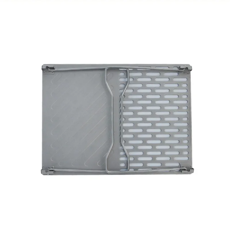 Sports outdoor titanium folding barbecue table mountain camping supplies camping folding tables and chairs
