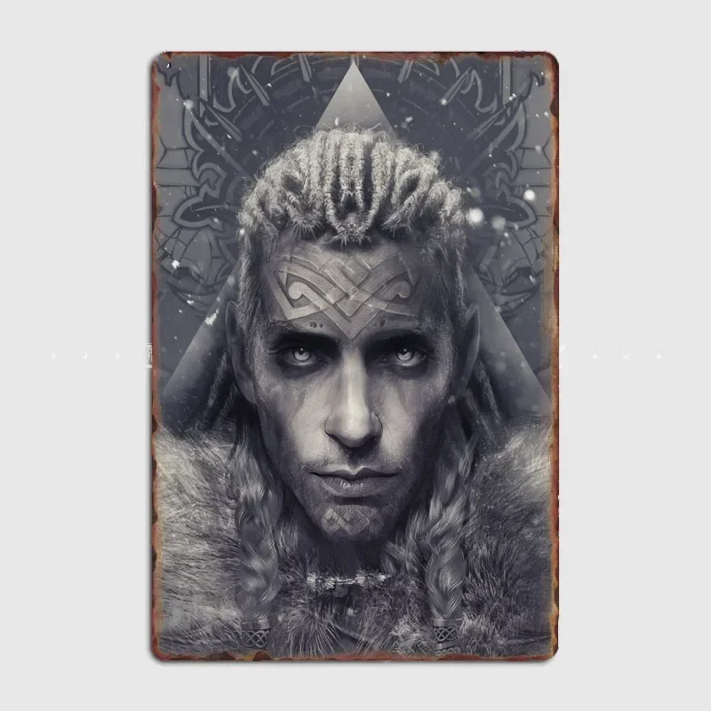 

Norse Mythology Illustrated Loki the Trickster God Metal Poster Room Wall Decor Cinema Living Custom Tin Vintage Home Decor