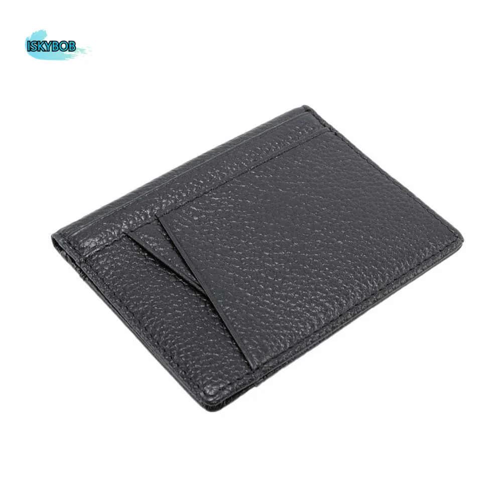 

Bag Thin for Driver License Business Wallet with 8 Card Slots Credit Card Holders Super Slim Genuine Leather Men Wallet