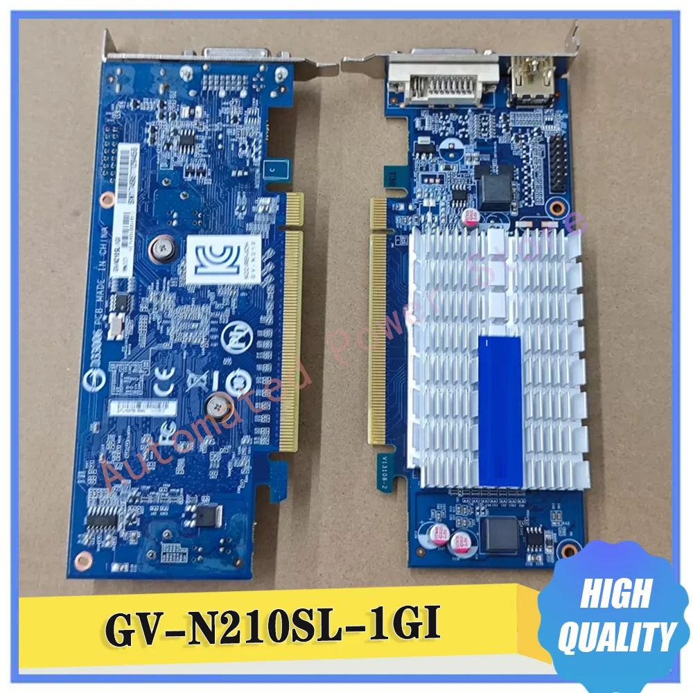 

1Pcs GV-N210SL-1GI Graphics Card Silent Version MINI Office Graphics Card