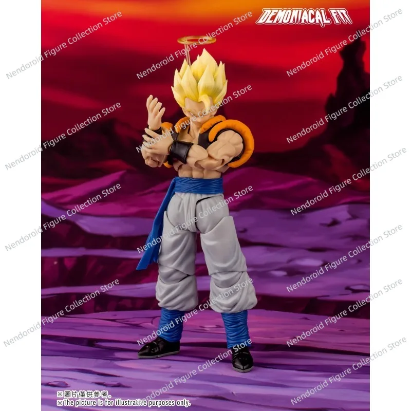2025 새로운 악마적인 핏 고게타 피규어 드래곤볼 Z SHF 고게타 초사이어인 트랭크스 액션 피규어 모델 장난감 선물