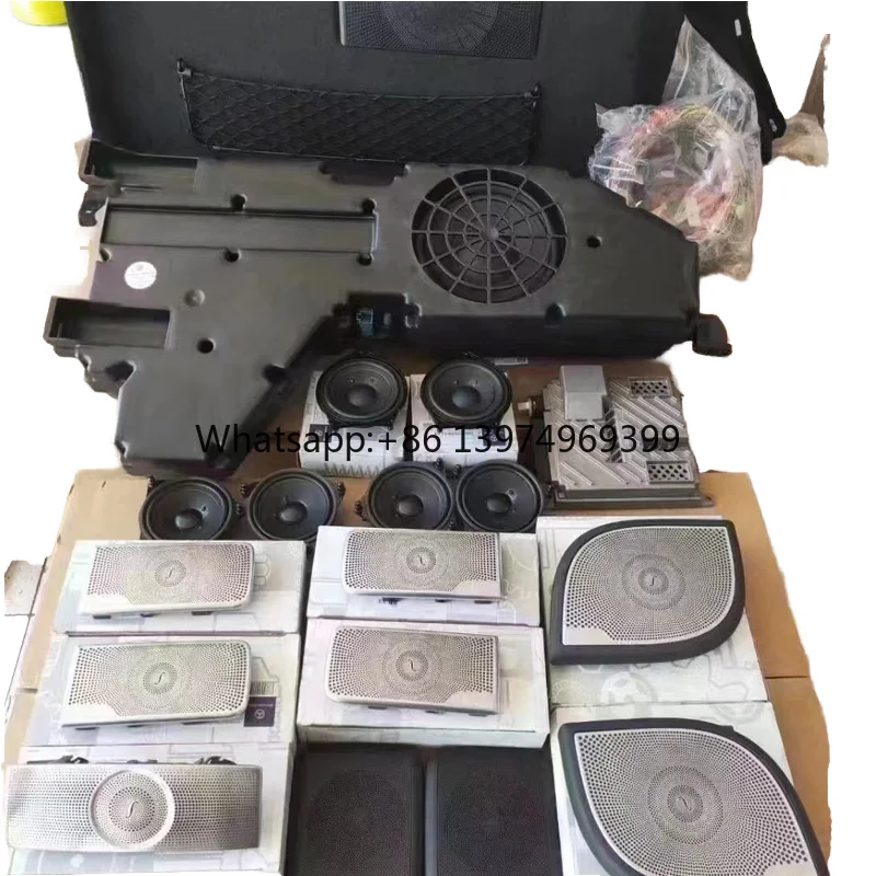 Amplificador de Audio Premium de 8 Pulgadas con Bocina ABS Especial para Mercedes Benz Clase G W463 W464, Código 810, para G350D