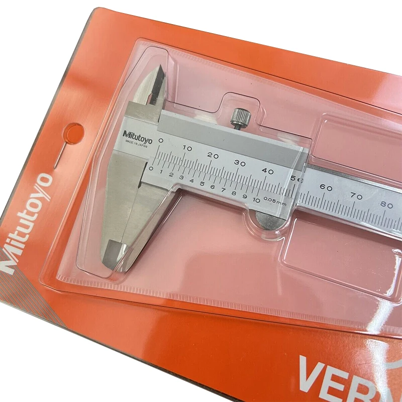 Mitutoyo 530 Series Vernier Caliper 0-100mm/150mm 0.05mm Resolution Stainless Steel for Outside/Inside/Depth/Step Measurement