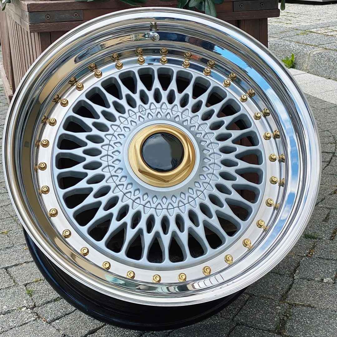 

Bku 3 Piece Forged 5x120 4x100 Wheel 16 17 18 Inch for BMW E30 E21 E28 E34 E24 M6 E34 E28 E46 Wheels Alloy Passenger Car Wheels