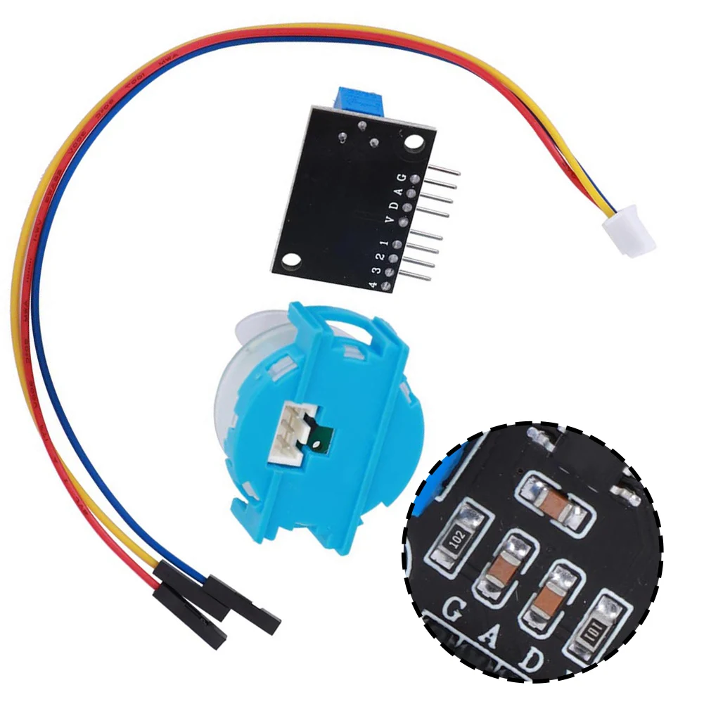 S-300B Turbidity Sensor Module for Wastewater Quality Testing with Digital and Analog Output ABS Housing XH2.54 Interface Tools
