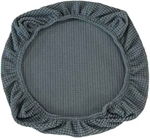 

Dining Room Chair Cover, Elastic Stretch Chair Slipcovers Super Fit Anti-dust Desk Seat Cover Spandex Removable Washable Kitchen