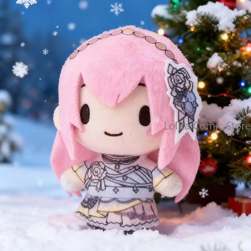 

10cm Anime Asahina Mafuyu Shinonome Ena Luka Pjsk Kawaii Plush Stuffed Keychain Bag Charm Pendant Cosplay Gift Xmas