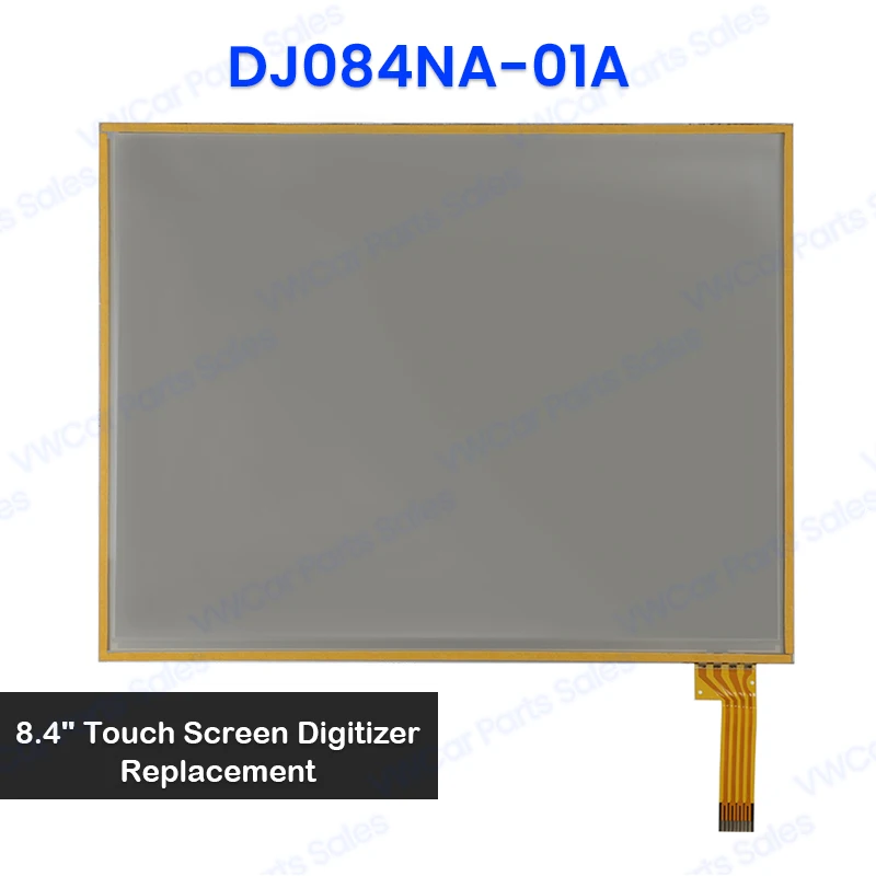 8.4 inch LCD Glass Touch Screen DJ084NA-01A For Jeep Compass Car DVD GPS Navigation Radiao Digitizer Panel Replacement Parts