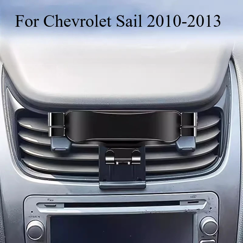 For Chevrolet Sail 2010-2013 Car Phone Holder Out Of Trend Snap-on Base Gravity Navigation Rack Car Interior Accessories